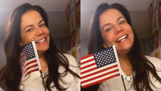 Nivea Stelmann conquista cidadania americana: "Alegria sem tamanho"