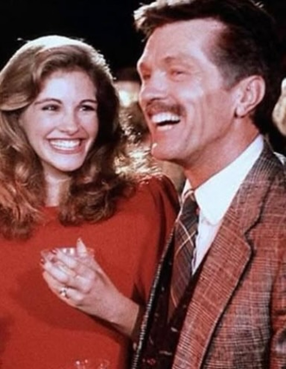 Tom Skerritt e Julia Roberts — Foto: Reprodução/Instagram