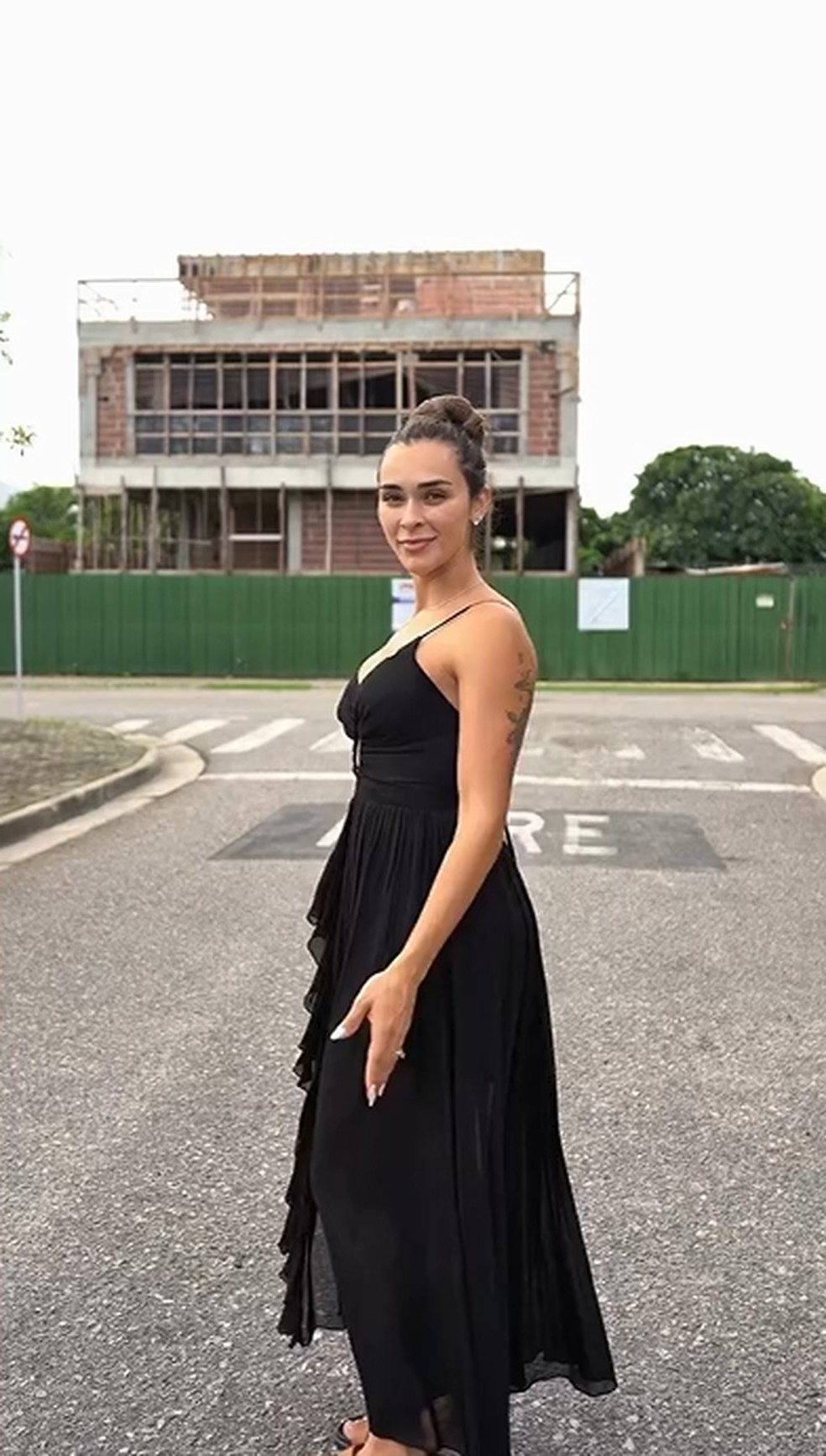 Tainá Militão mostrou obras em mansão no Rio — Foto: Reprodução/Instagram