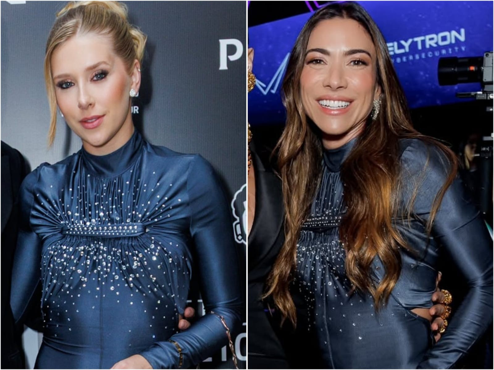 Coincidência ou empréstimo? Cela Lopes usa look igual ao de Patricia Abravanel - QTU Questões do Universo