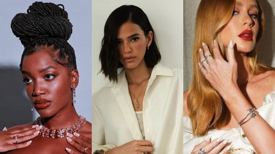 IZA, Bruna Marquezine e mais: veja as famosas eleitas donas das mãos mais bonitas do Brasil IZA, Bruna Marquezine e mais: veja as famosas eleitas donas das mãos mais bonitas do Brasil