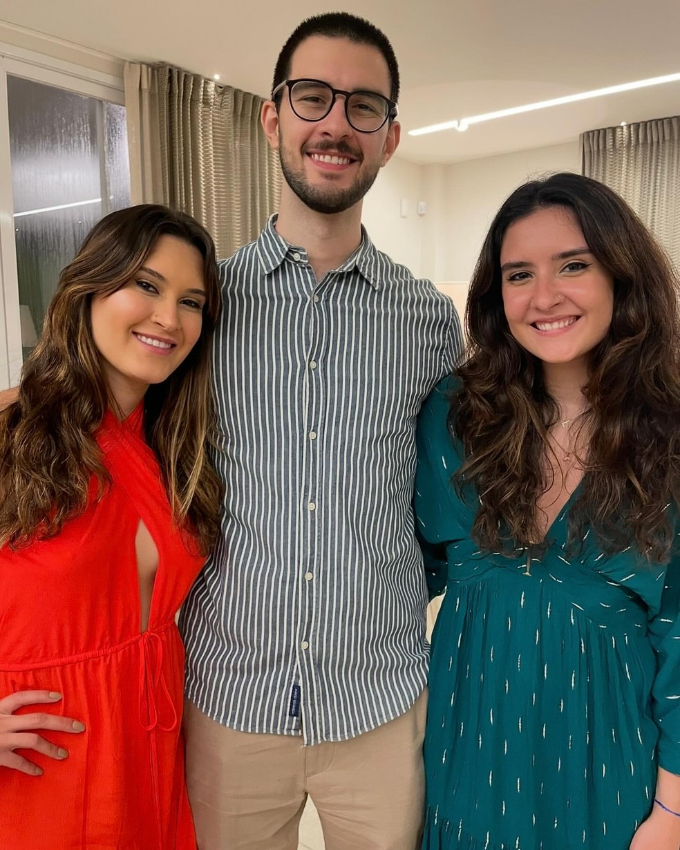 Fátima Bernardes celebra aniversário de trigêmeos — Foto: Reprodução/Instagram