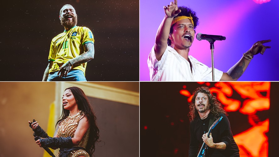 Post Malone, Bruno Mars, Ludmilla e Foo Fighters no 'The Town'