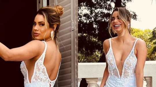 Lexa faz ensaio com vestido de noiva e recebe elogios nas redes sociais