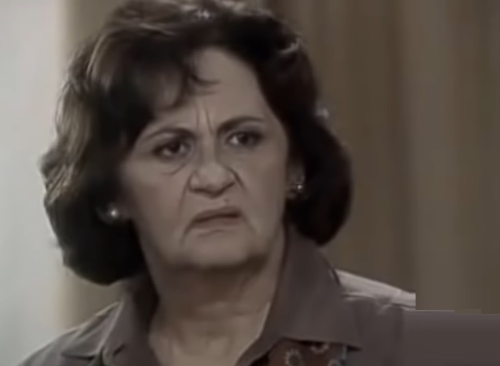 Laura Cardoso, como Dona Guiomar, em 'A Viagem' (Globo, 1994) — Foto: TV Globo