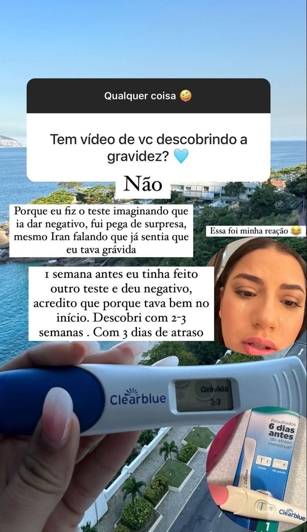 Távila Gomes fala sobre gravidez — Foto: Reprodução/ Instagram
