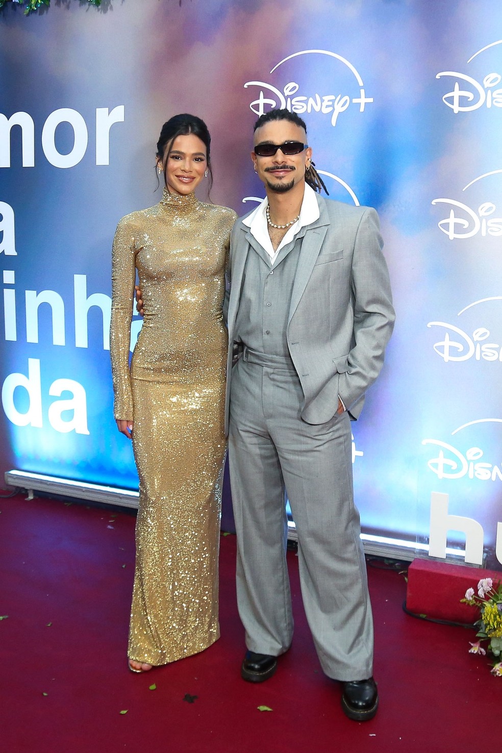 Bruna Marquezine e Sérgio Malheiros — Foto: Letycia Miller / Brazil News