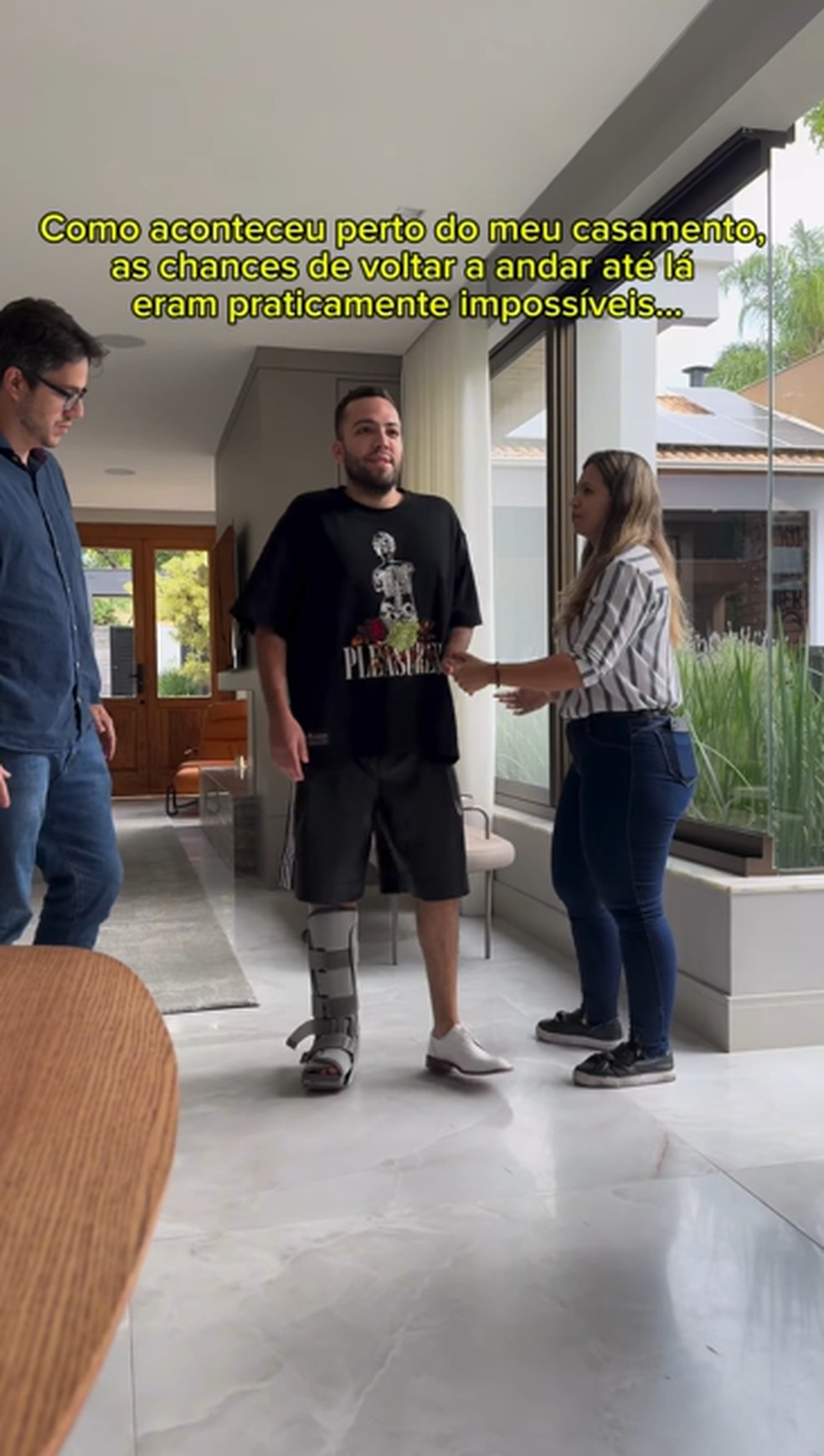 Cinco dias antes do casamento, Lucas Rangel comemora recuperação após ...