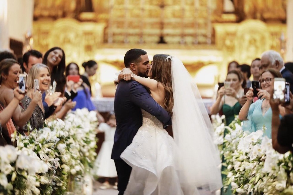Casamento de Thaila Ayala e Renato Góes — Foto: Reprodução/Instagram