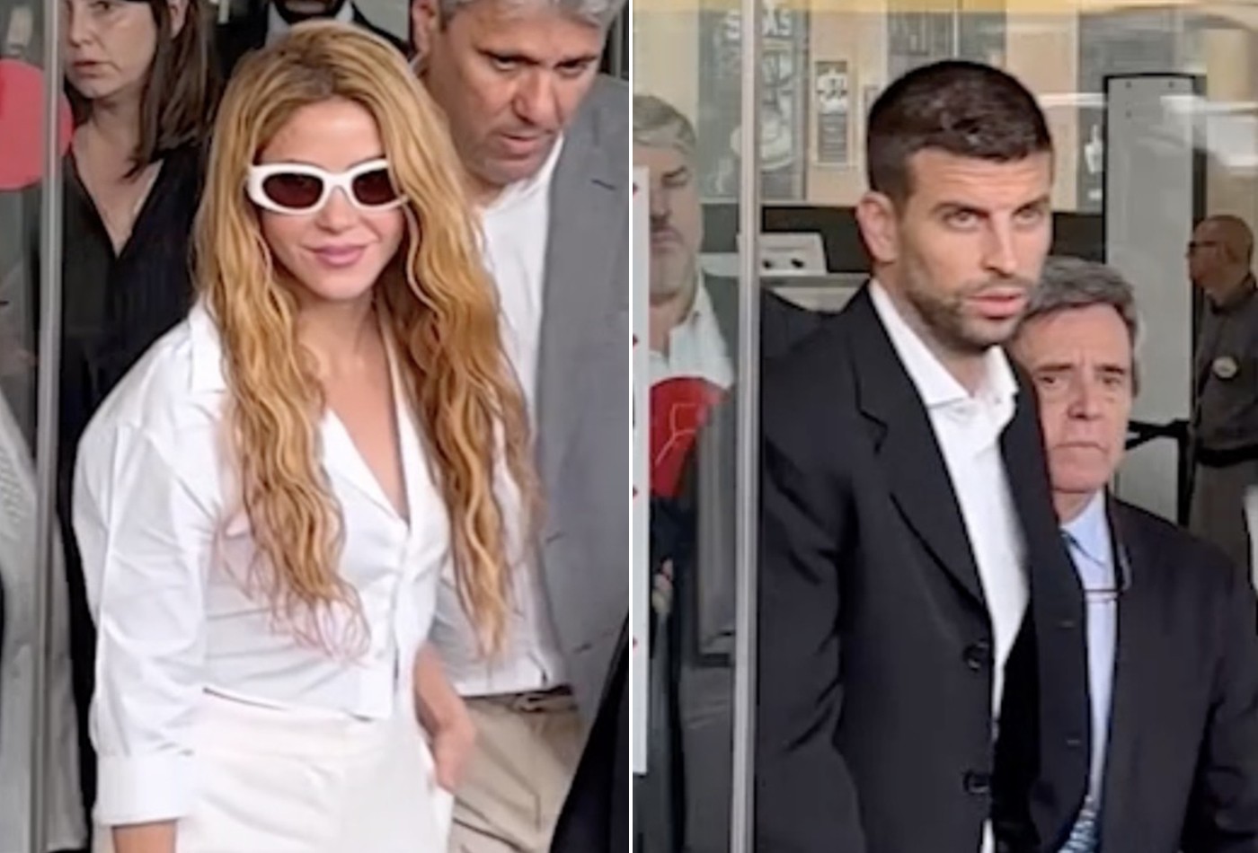 Shakira reencontra o ex-marido, Gerard Piqué, para revisar detalhes de visitas aos filhos