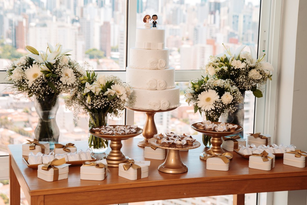 Pamella Rodrigues e Victor Lunardi se casam no civil &mdash; Foto: Fl&aacute;via Zanvettor/Divulga&ccedil;&atilde;o