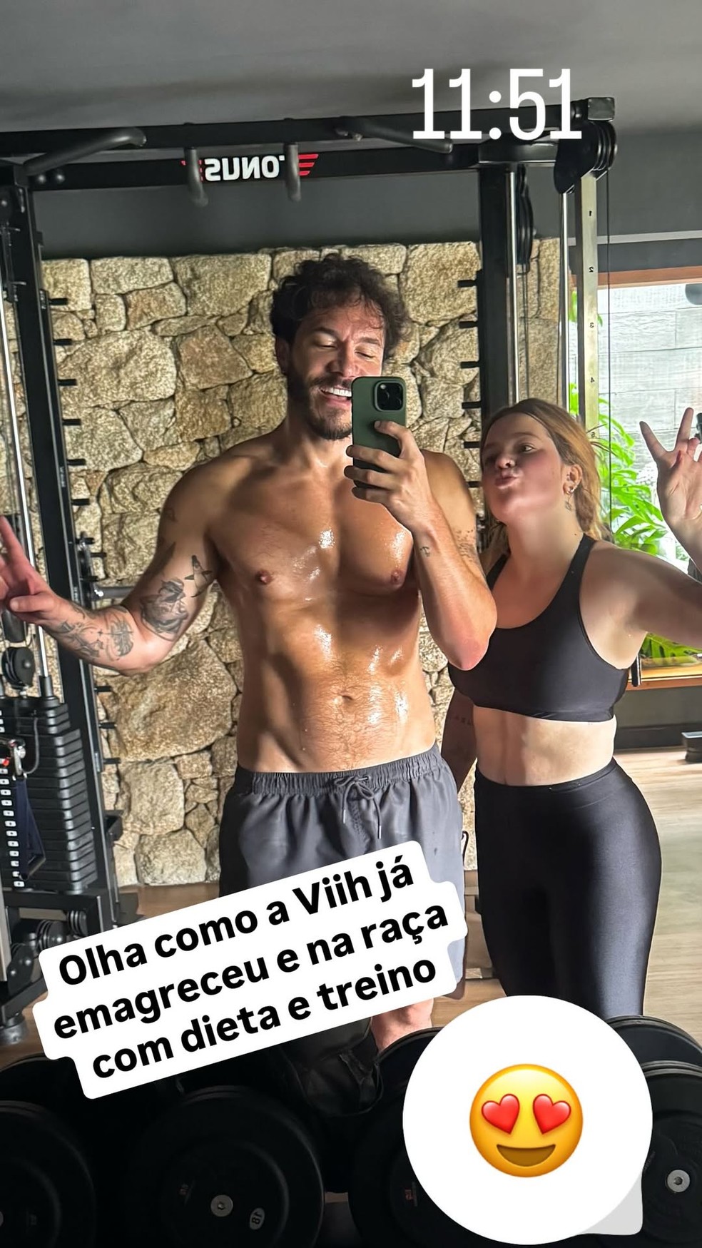 Story de Eliezer — Foto: Reprodução/Instagram