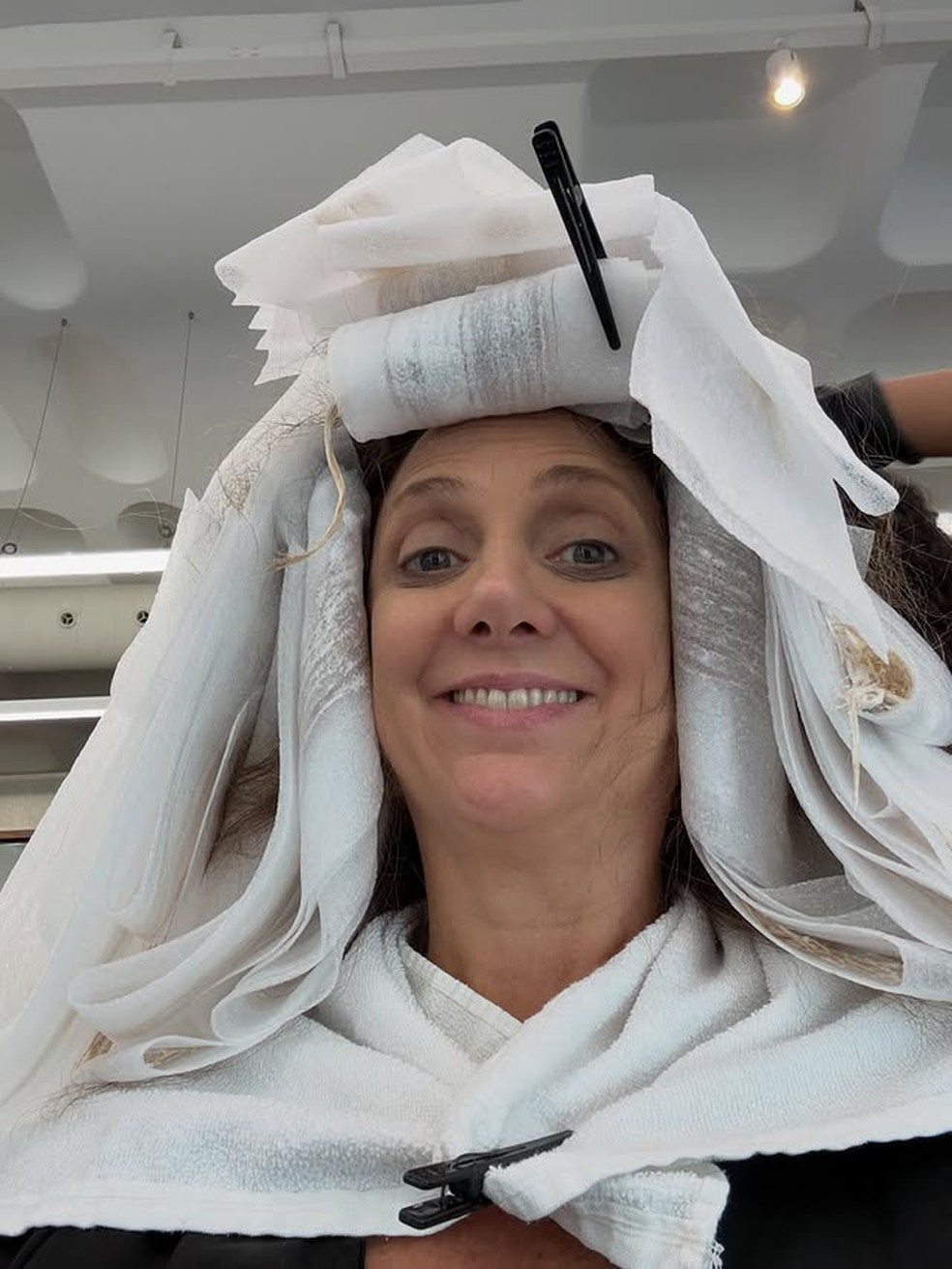 Leticia Isnard inicia transformação para reprisar papel em 'Avenida Brasil 2' — Foto: Reprodução/Instagram