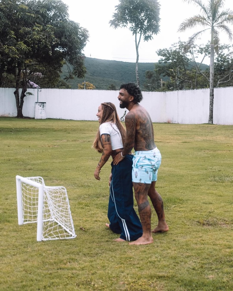Gabigol e Rafaella — Foto: Reprodução/Instagram