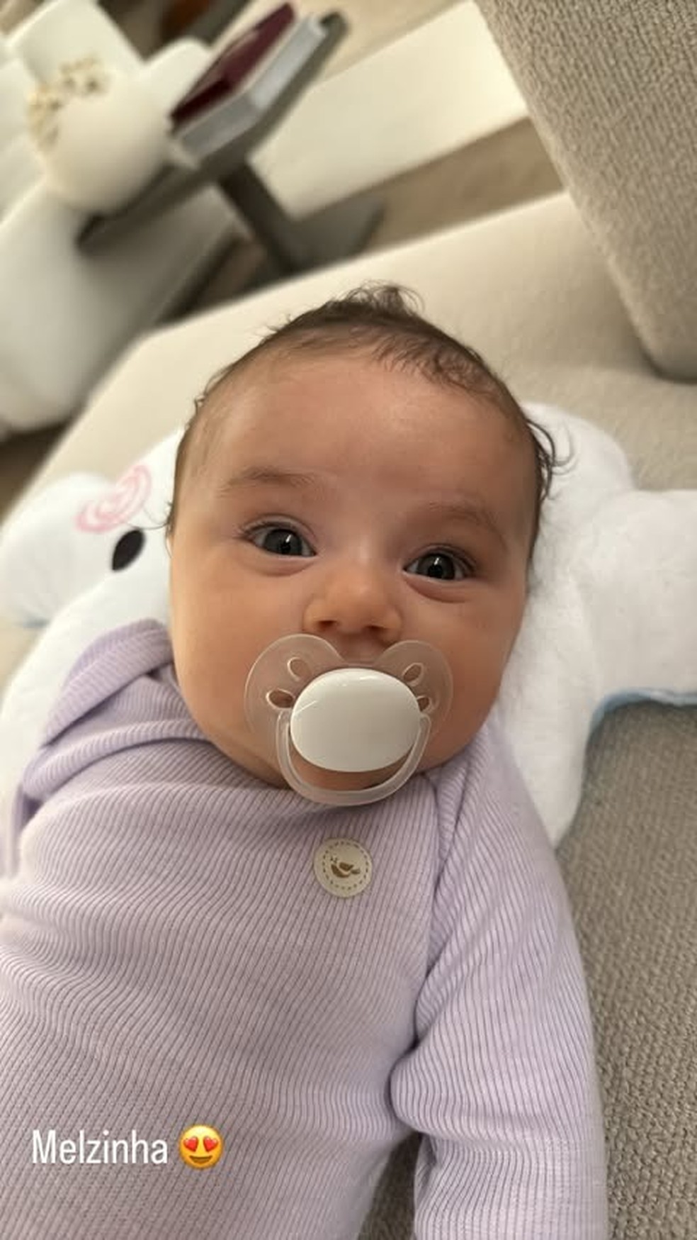 Mel, filha de Neymar e Bruna Biancardi — Foto: Reprodução/Instagram