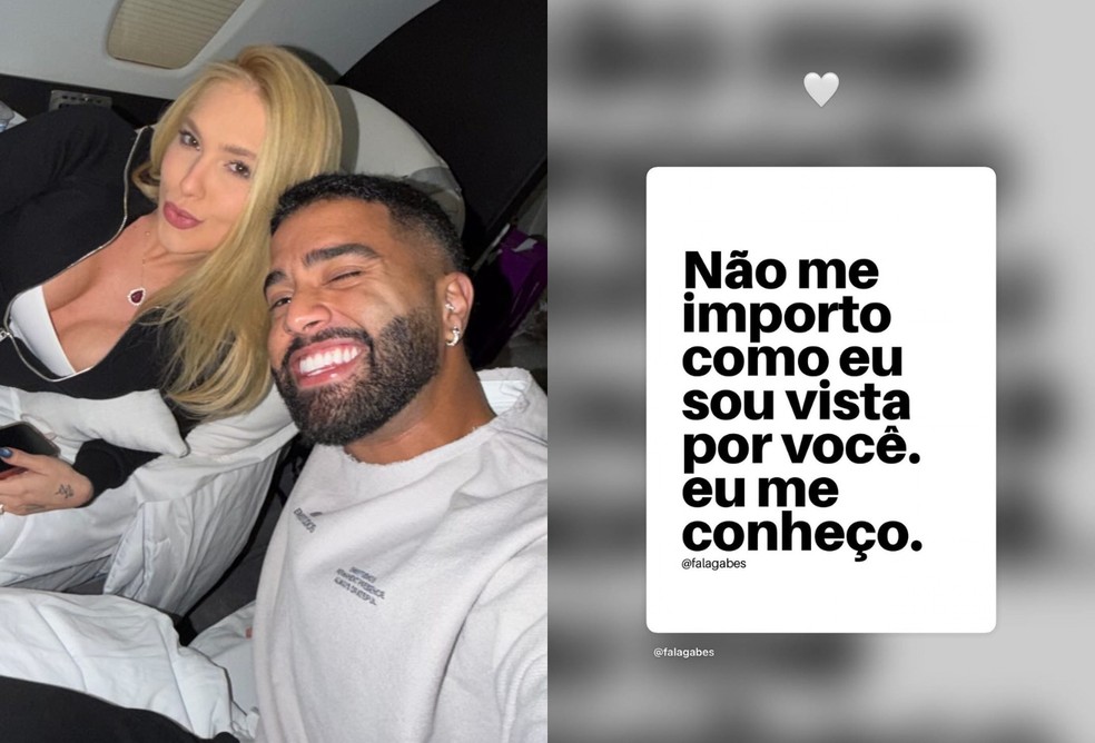 Hebert Gomes se manifesta após curtida polêmica de mãe de Virginia — Foto: Reprodução/Instagram