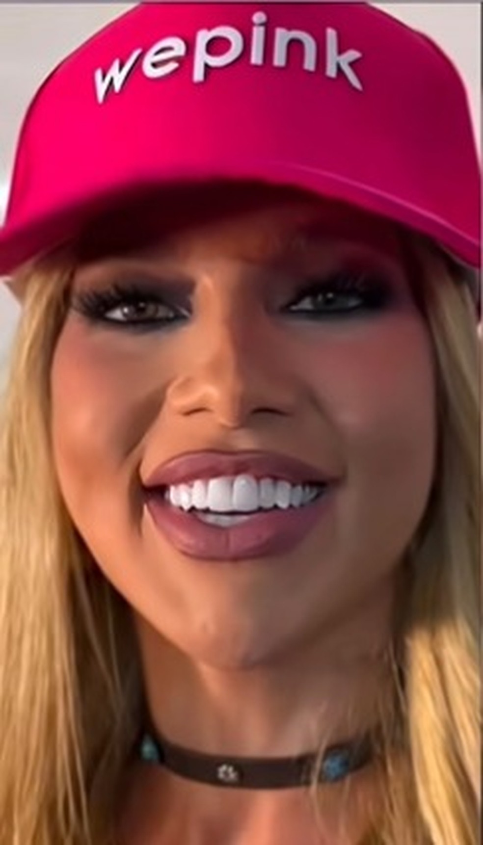 Virginia Fonseca reage após receber críticas sobre sua boca e dentes — Foto: Reprodução/TikTok